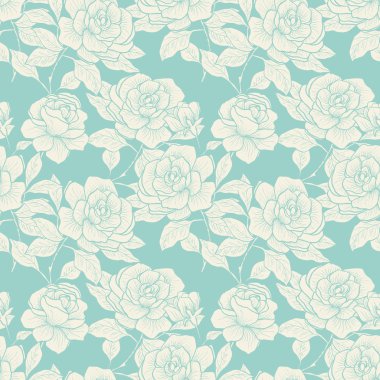 Kaliteli güllerle kusursuz desen.