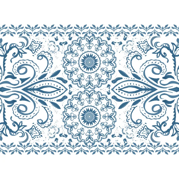 Motif aquarelle sans couture pour textile — Image vectorielle