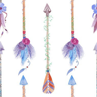 Suluboya sorunsuz çizilmiş, okları yazdırma