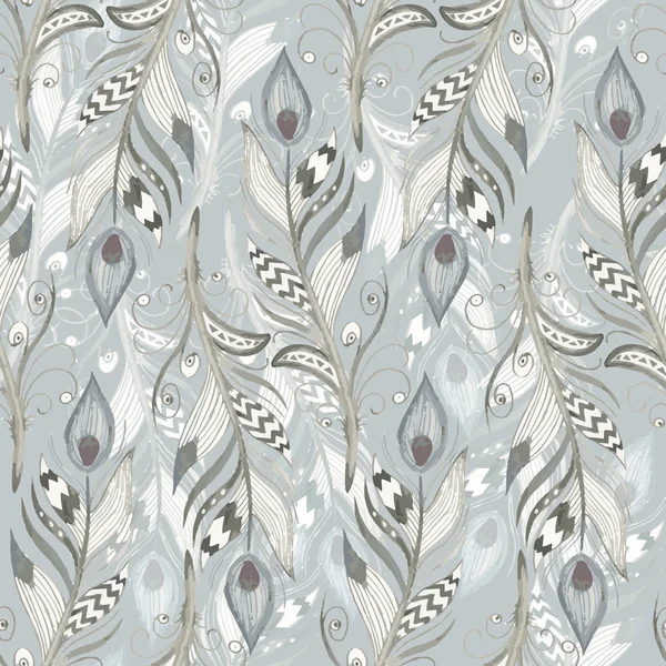 Aquarelle motif sans couture — Image vectorielle