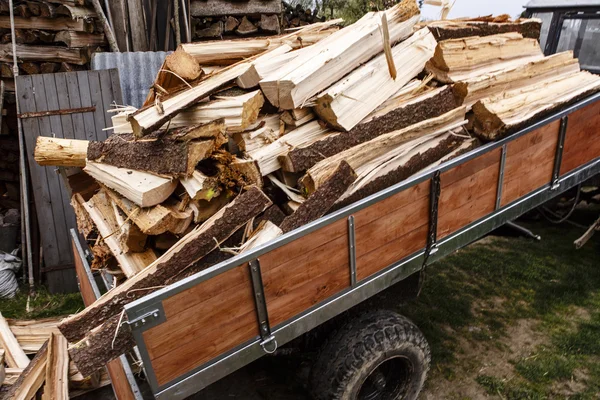 Logging tractor — Stock Photo, Image