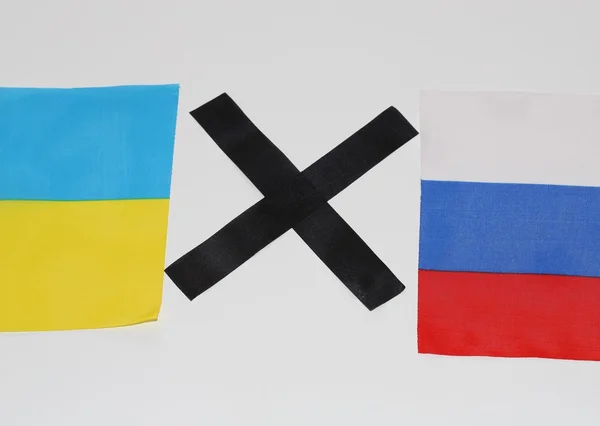 Conflict between Ukraine and Russia — Stock Photo, Image