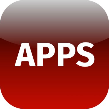 metin apps ile kırmızı simge