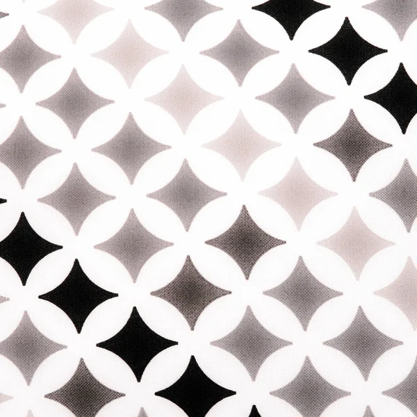 Tekstura tkanina - biało-czarny — Zdjęcie stockowe