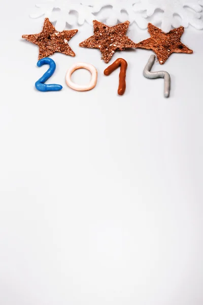 Nuevo año 2014 — Foto de Stock