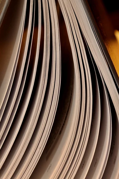 Closeup of an open book — Stock Photo, Image