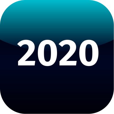 yıl 2020 mavi kutsal kişilerin resmi