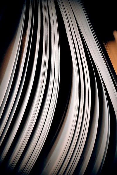 Closeup of an open book — Stock Photo, Image