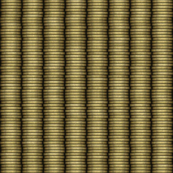 Coin stack texture, senza soluzione di continuità — Foto Stock