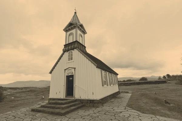 Icelandic chapel — Stock Photo, Image