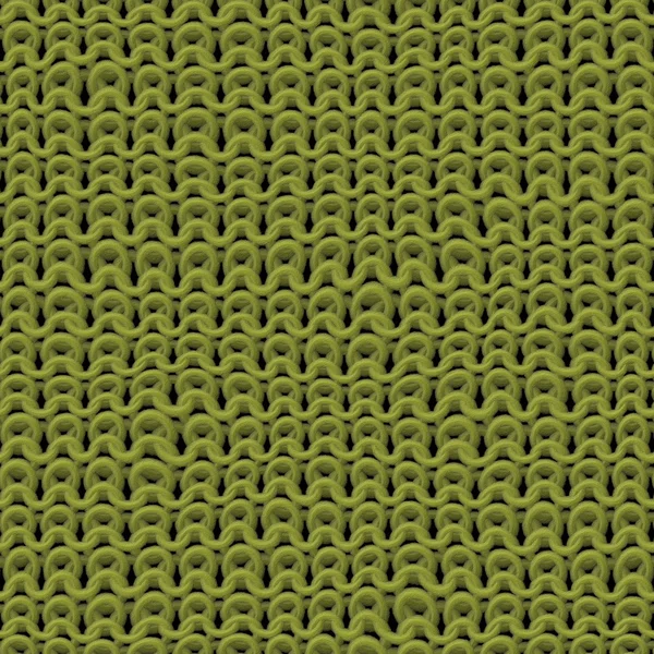 녹색 질감의 니트 패턴 — 스톡 사진