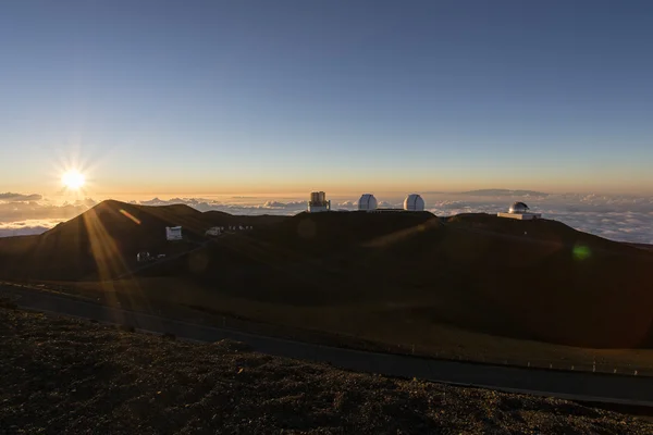 Spectacular sunset from mauna kea - hawaii — Stock Photo, Image