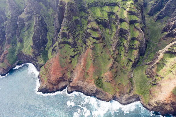 Na pali kust - kauai, Hawaï — Stockfoto