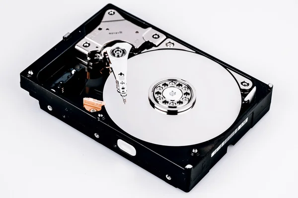 Hårddisk enhet hdd isolerad på vit bakgrund — Stockfoto