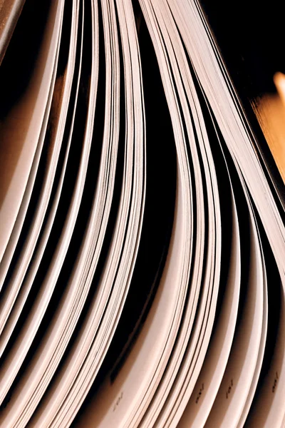 Closeup of an open book — Stock Photo, Image