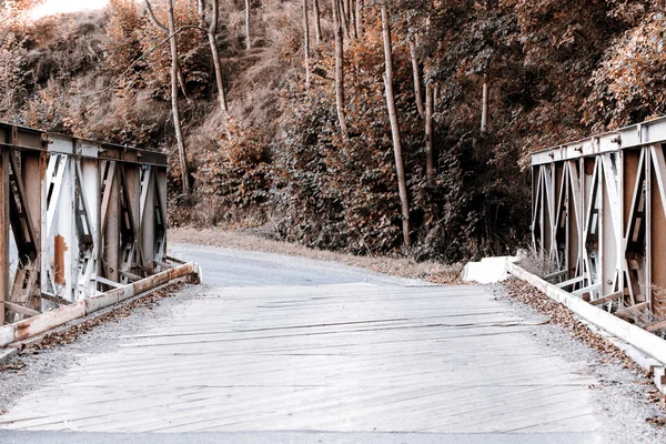 สะพานไม้เก่า — ภาพถ่ายสต็อก