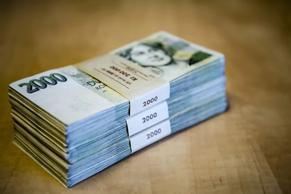 para - banknotlar büyük yığın sürüsü