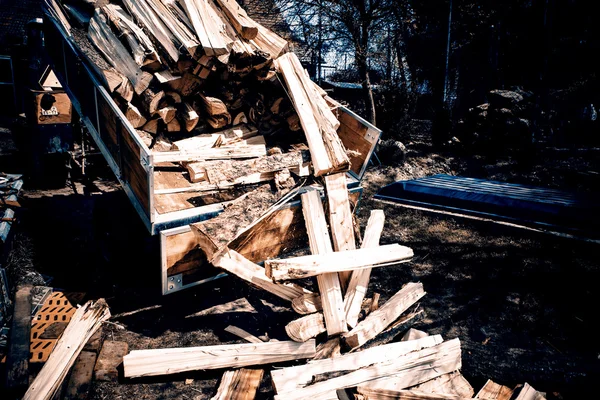 Logging tractor — Stock Photo, Image