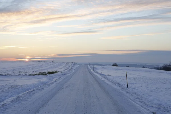 Hermoso paisaje de invierno —  Fotos de Stock