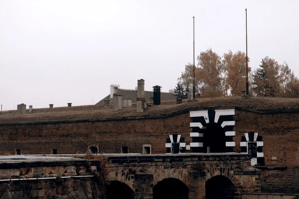 Terezin fortress - entrance — Stock Photo, Image