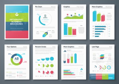 Yaratıcı iş tasarlamak için sunumu Infographics