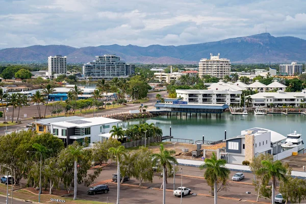 Townsville Queensland Australia Diciembre 2020 Mirando Hacia Abajo Aparcamiento Frente — Foto de Stock