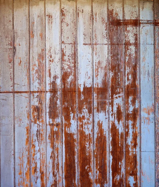 Una Vieja Pared Madera Con Pintura Descascarada Mucha Textura Fondo — Foto de Stock