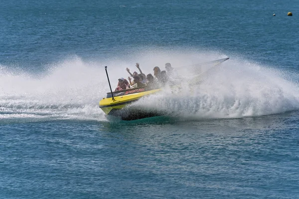 Airlie Beach Queensland Australie Avril 2021 Passagers Amusant Dans Jet — Photo