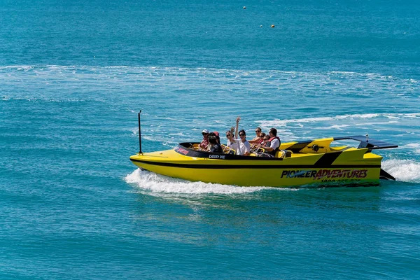 Airlie Beach Queensland Australien April 2021 Passagiere Amüsieren Sich Whitsundays — Stockfoto