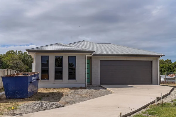 Mackay Queensland Australia Mayo 2021 Una Casa Recién Construida Espera Imagen De Stock