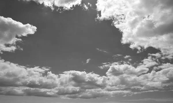 Μονότονο Χνουδωτό Σύννεφα Στον Ουρανό Δωμάτιο Για Κείμενο Αντίγραφο — Φωτογραφία Αρχείου