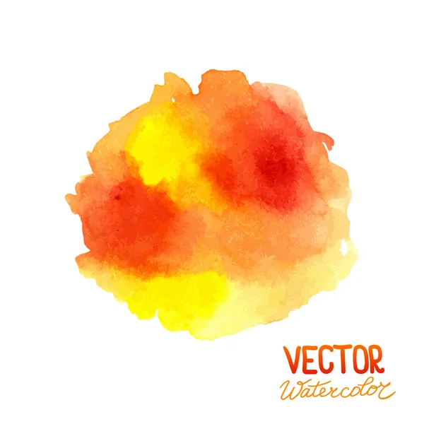 Abstracte aquarel achtergrond voor uw ontwerp — Stockvector