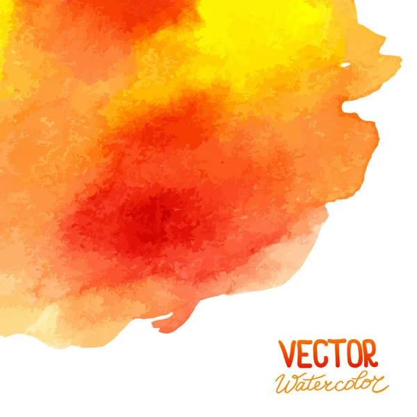 Fondo de acuarela abstracto para su diseño — Vector de stock