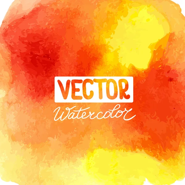 Fondo de acuarela abstracto para su diseño — Vector de stock