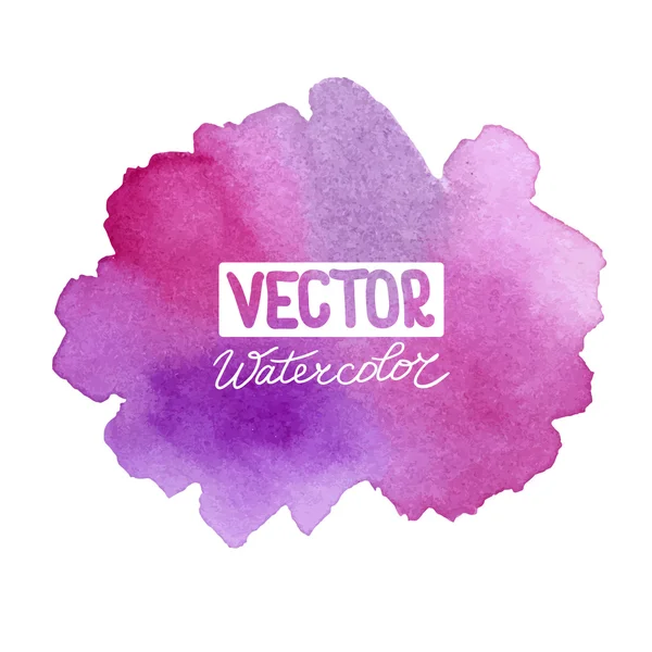 Fondo de acuarela abstracto para su diseño — Vector de stock