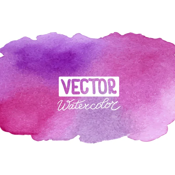 Fond d'aquarelle abstrait pour votre conception — Image vectorielle