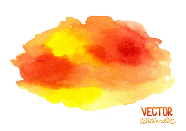 Fond d'aquarelle abstrait pour votre conception — Image vectorielle