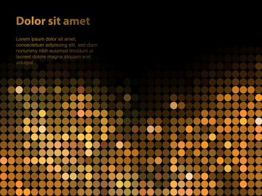 Pullu ile parlak arka plan