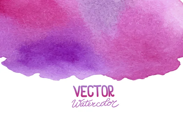 Fond d'aquarelle abstrait pour votre conception — Image vectorielle