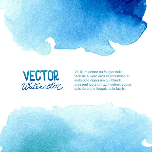 Abstrakter Aquarell-Hintergrund für Ihr Design — Stockvektor