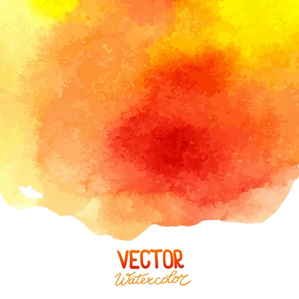 Fondo de acuarela abstracto para su diseño — Vector de stock