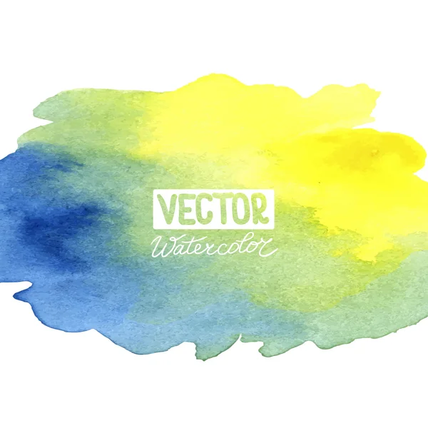 Abstracte aquarel achtergrond voor uw ontwerp — Stockvector