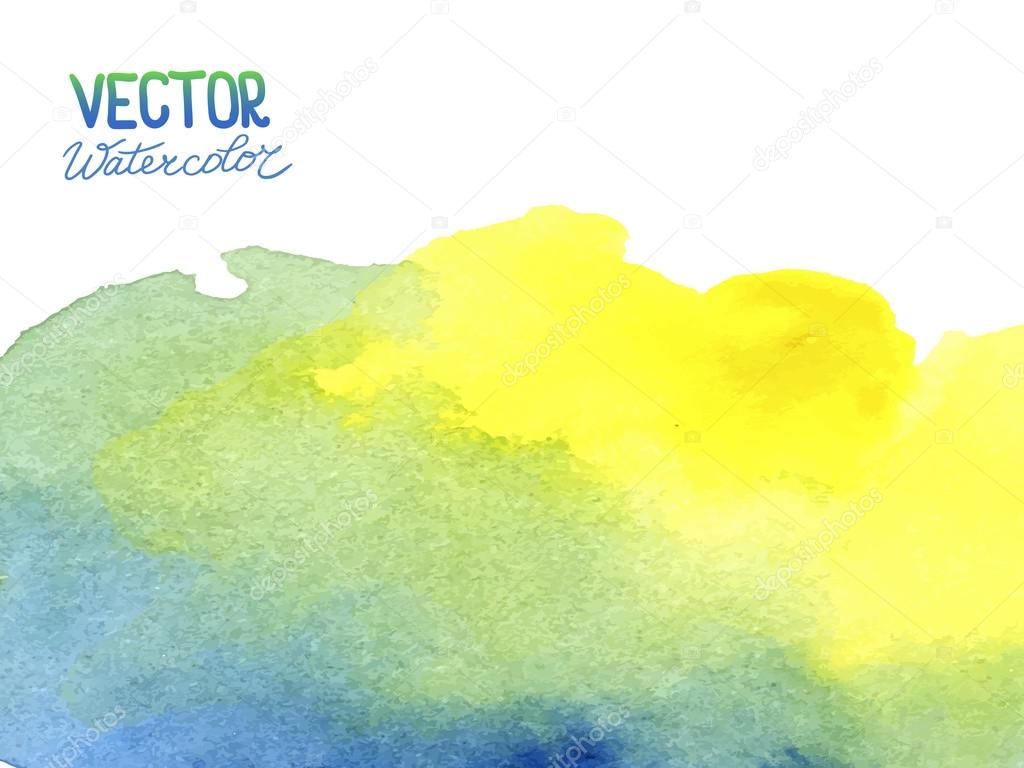 Abstract watercolor background for your design