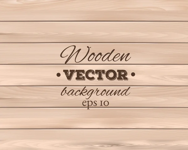 Wooden background. Wood texture — Stock Vector