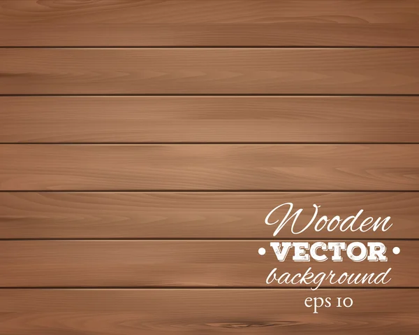 Wooden background. Wood texture — Stock Vector