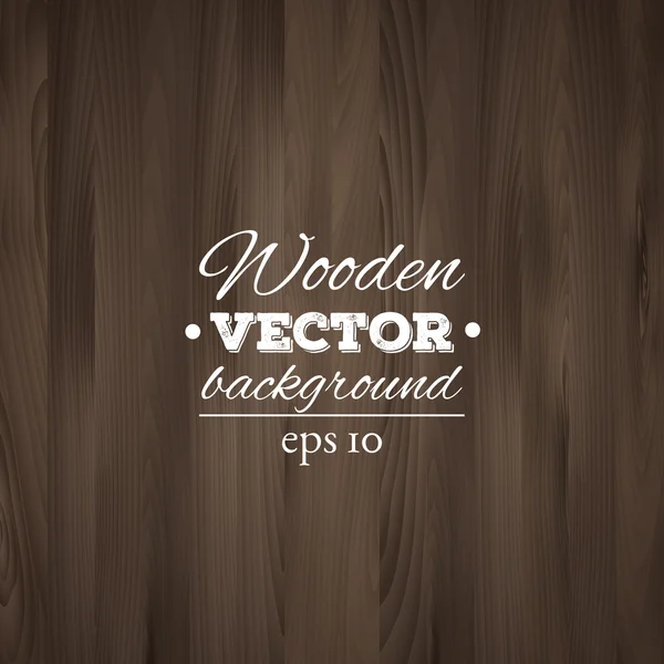 Wooden background. Wood texture — Stock Vector