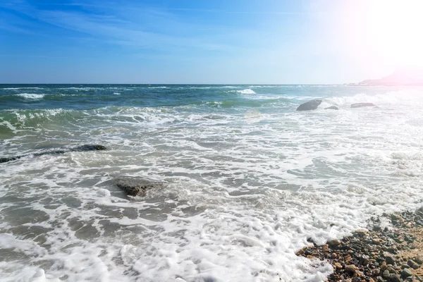 海滩和海洋 — 图库照片