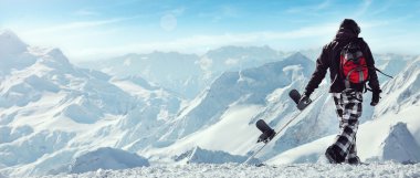 snowboard freerider Dağları