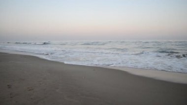 gün batımı ve sahil