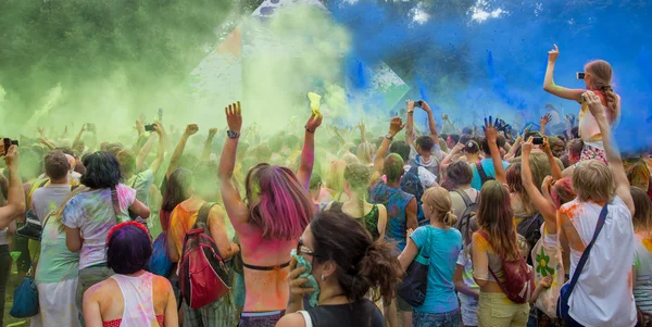 Holi festivali — Stok fotoğraf